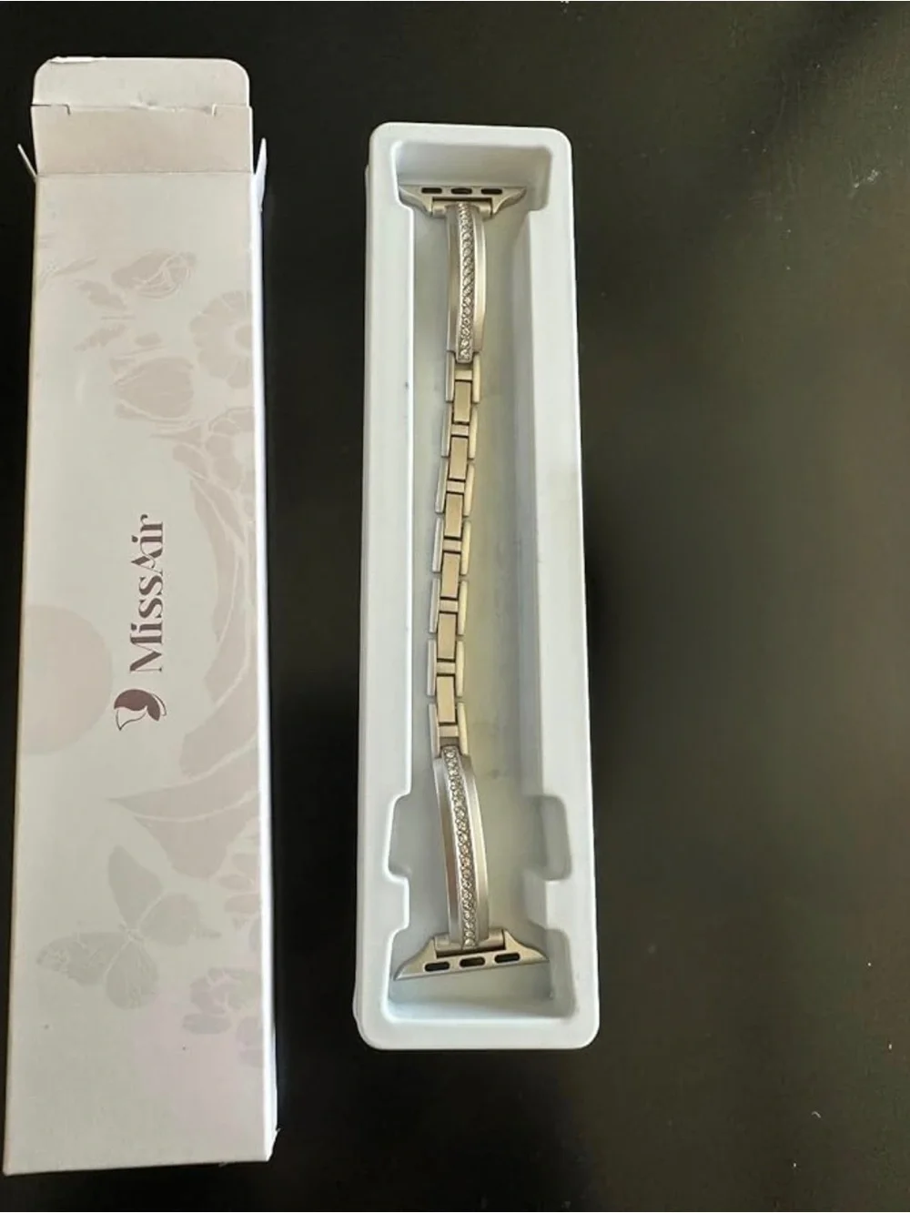 Diamond Jewelry Thin Apple Watch BAND ONLY 44mm